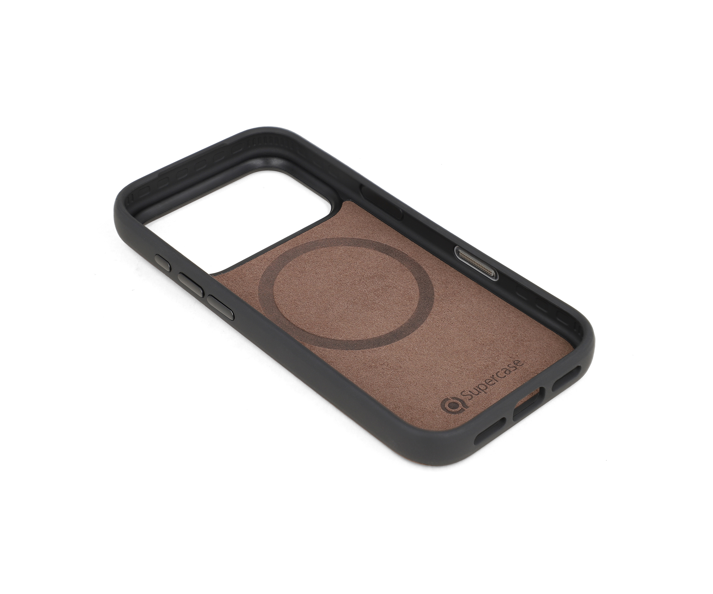 iPhone 17 Pro Leather Case-Brown