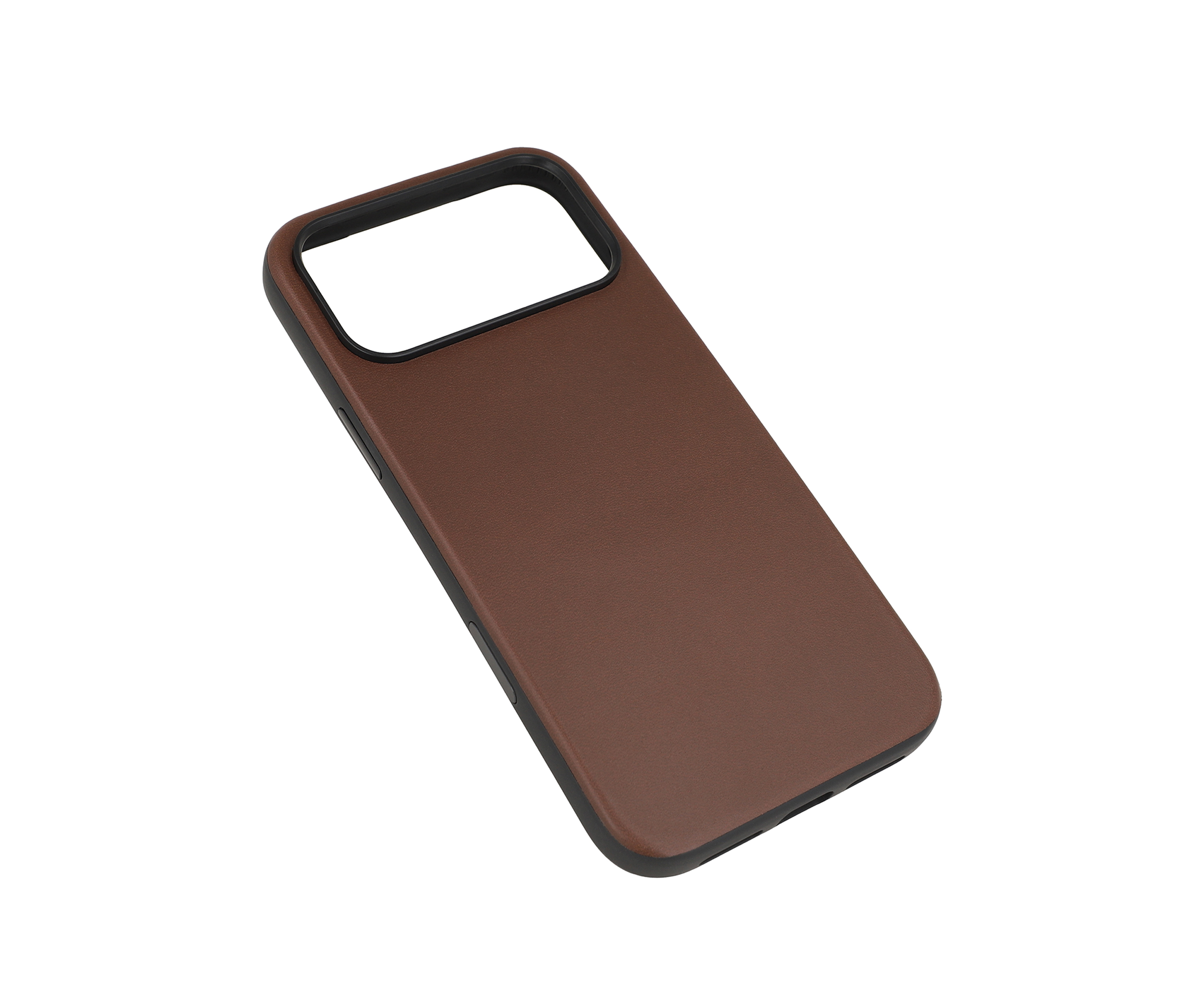 iPhone 17 Pro Max Leather Case-Brown